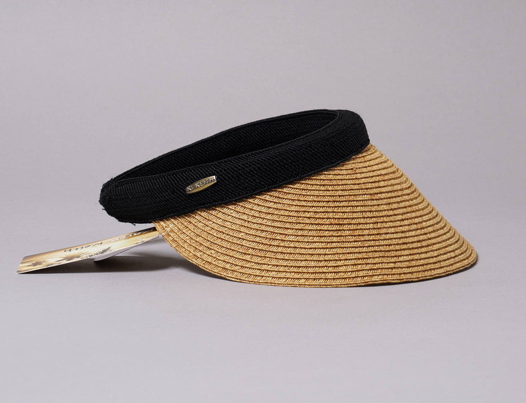 Cap Headband Sun Visor Clip Braided Toyo Clip Toast Sun Hats Visor Cap / Brown / One Size