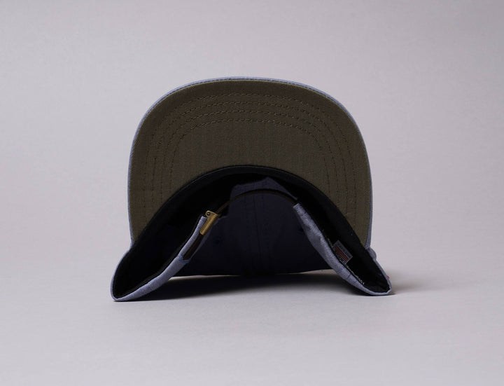Cap Adjustable The Ampal Creative Keep Fishing Fun Strapback Blue The Ampal Creative Adjustable Cap / Blue / One Size