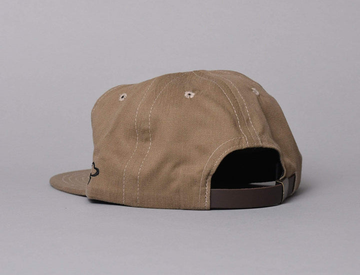Cap Adjustable The Ampal Creative Zion Pennant Khaki The Ampal Creative Adjustable Cap / Brown / One Size