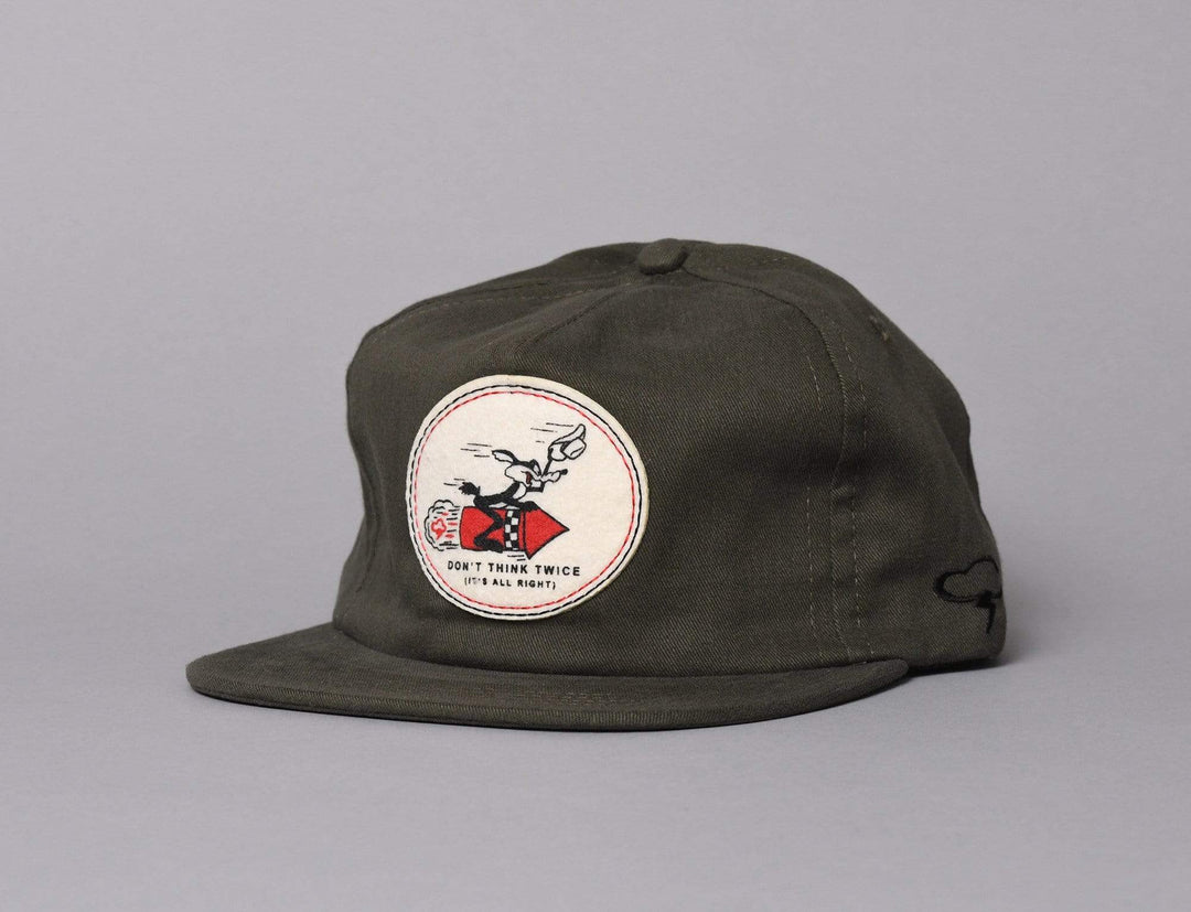 Cap Adjustable The Ampal Creative Dont Think Twice Olive The Ampal Creative Adjustable Cap / Green / One Size