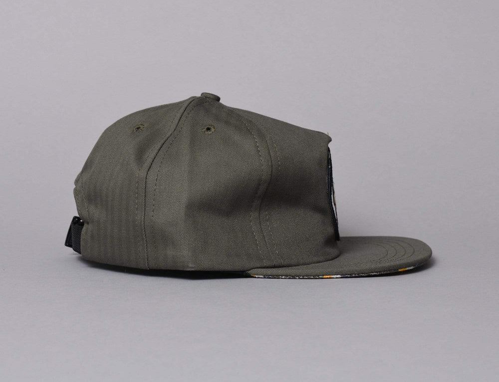 Cap Adjustable The Ampal Creative More Parks II Olive The Ampal Creative Adjustable Cap / Green / One Size