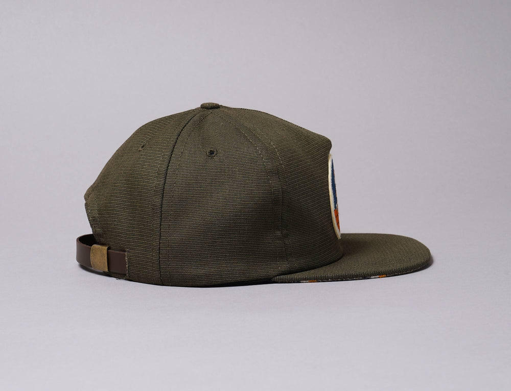Cap Adjustable The Ampal Creative Nature Was Here Strapback Olive The Ampal Creative Adjustable Cap / Green / One Size