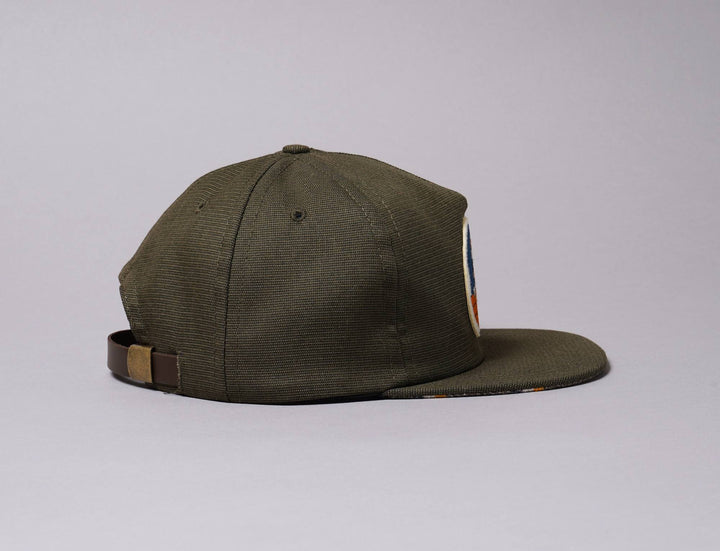Cap Adjustable The Ampal Creative Nature Was Here Strapback Olive The Ampal Creative Adjustable Cap / Green / One Size