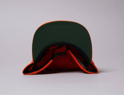 Cap Adjustable The Ampal Creative Wild Places Strapback Orange The Ampal Creative Adjustable Cap / Orange / One Size