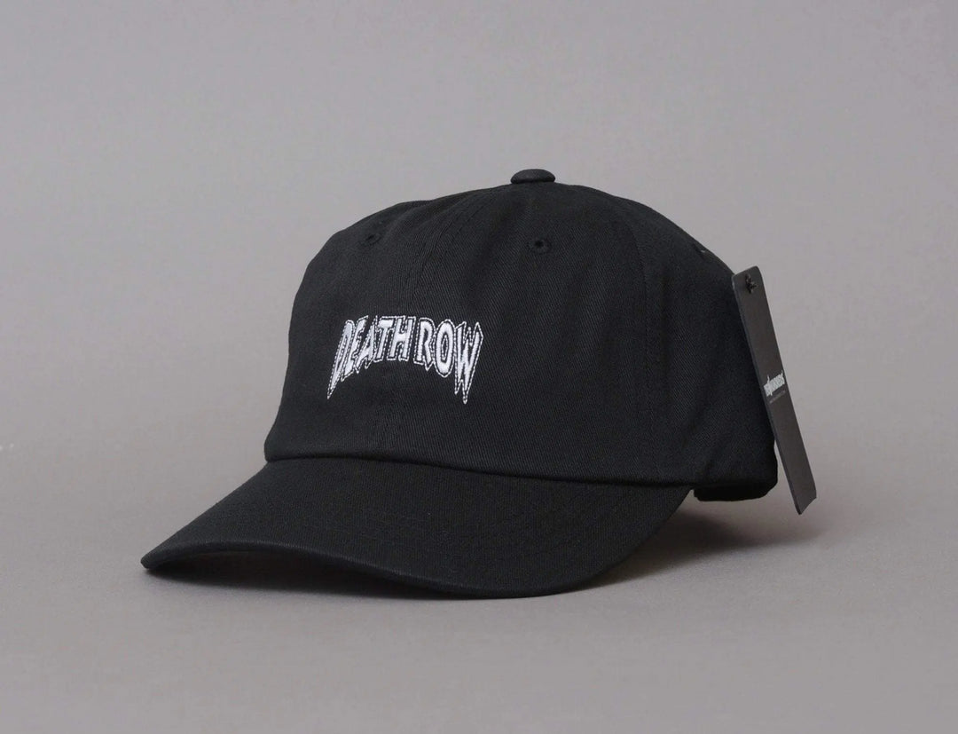 Cap Adjustable The Hundreds Death Row Dad Hat Black The Hundreds Adjustable Cap Cap / Black / One Size