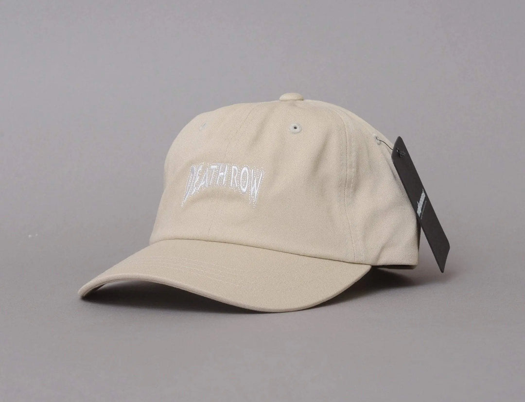 Cap Adjustable The Hundreds Death Row Dad Hat Khaki The Hundreds Adjustable Cap Cap / Beige / One Size