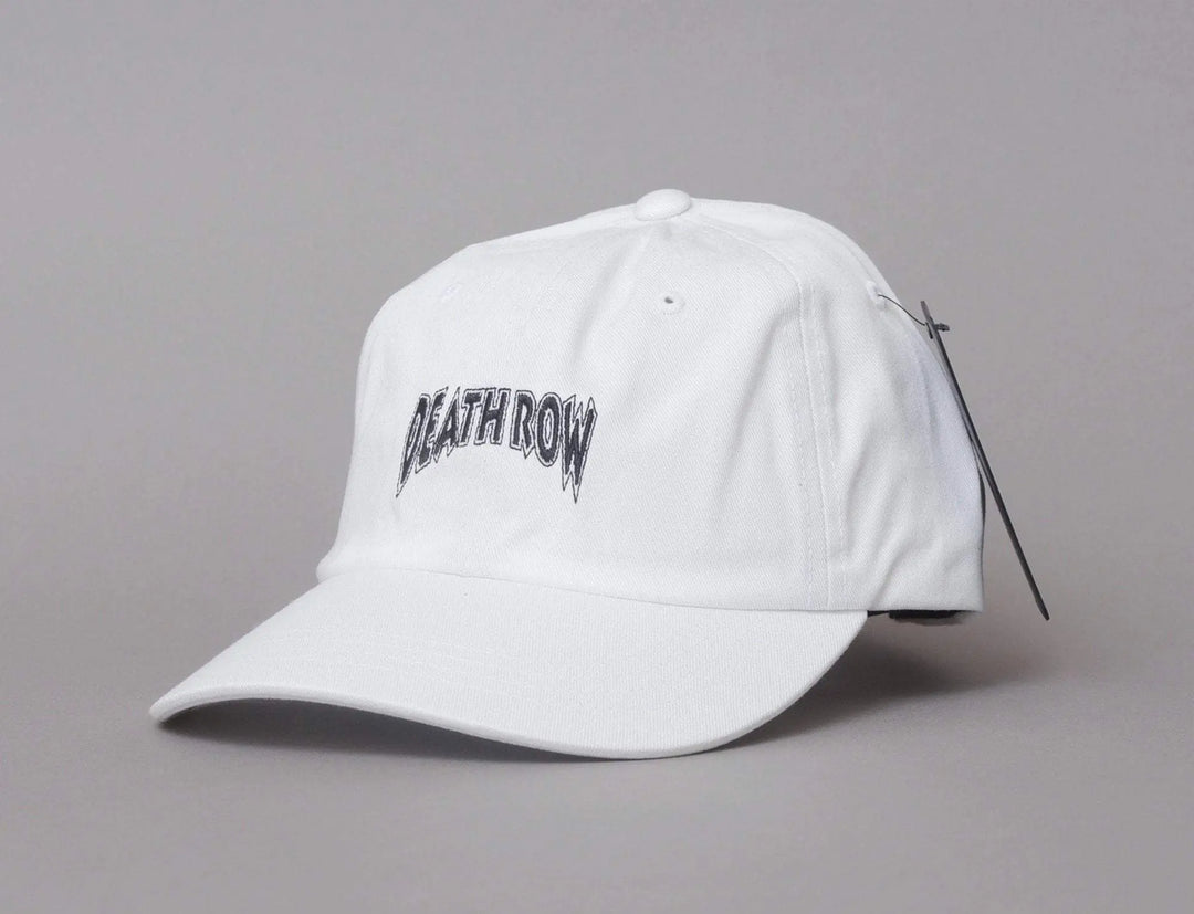 Cap Adjustable The Hundreds Death Row Dad Hat White The Hundreds Adjustable Cap Cap / White / One Size
