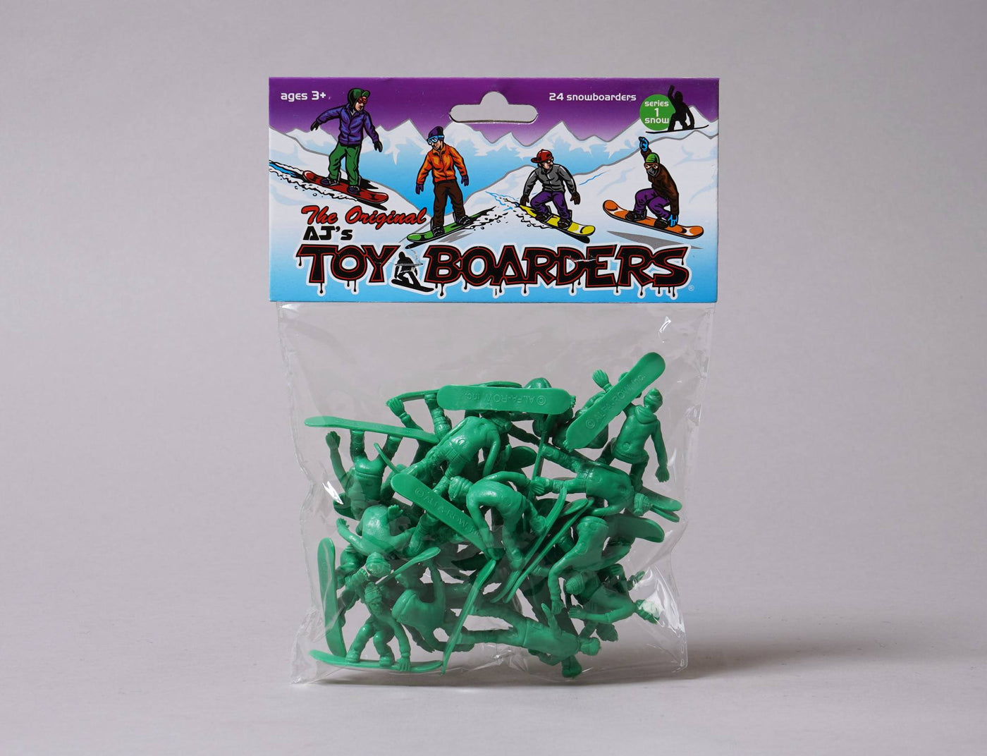 Accessories Random Toy Boarders Snow Series #1 Toy Boarders Toys / Green / One Size