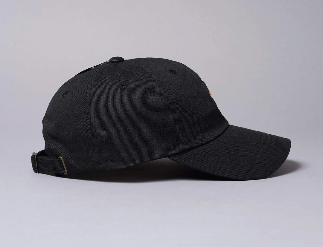 Cap Adjustable Whatever Dad Cap Black Turn Up Adjustable Cap / Black / One Size