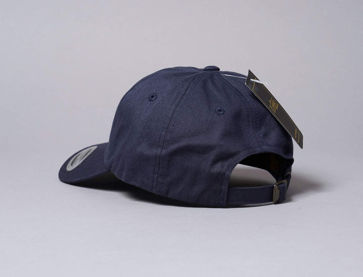 Cap Adjustable Humble Dad Cap Navy Turn Up Adjustable Cap / Blue / One Size