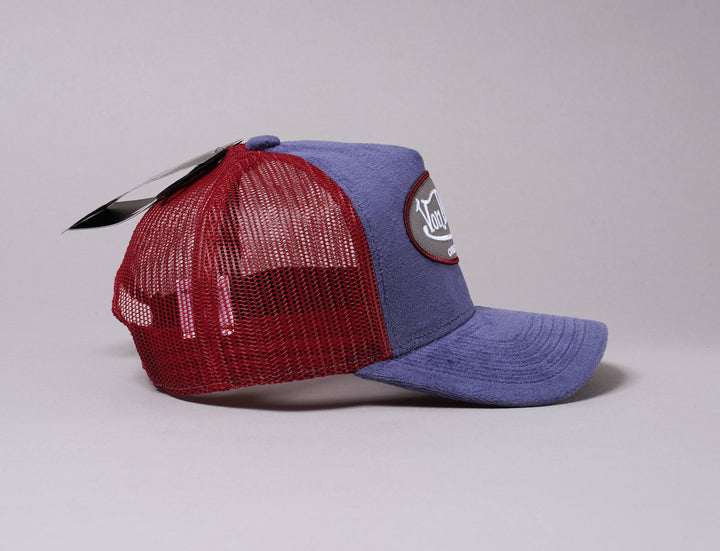 Cap Trucker Von Dutch Trucker Cap Velvet Navy/Bordeaux Von Dutch Trucker Cap / Blue / One Size (55-60 cm)