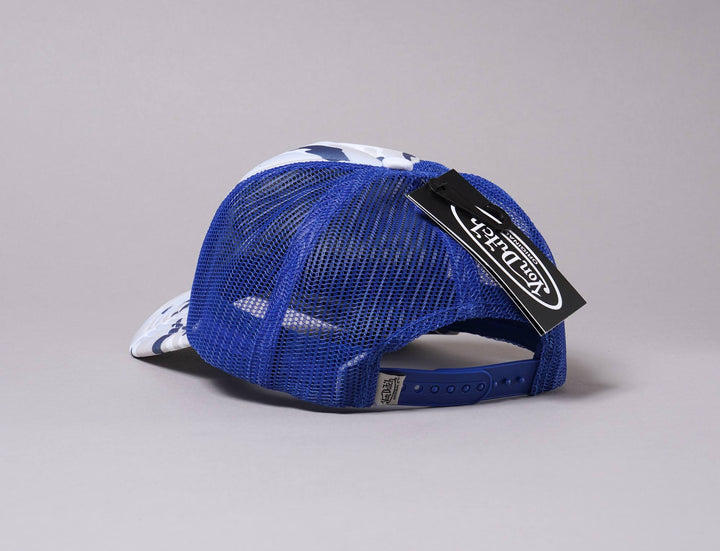 Cap Trucker Von Dutch Trucker Cap Foam Camo Blue/Blue Von Dutch Trucker Cap / Camo / One Size (55-60 cm)