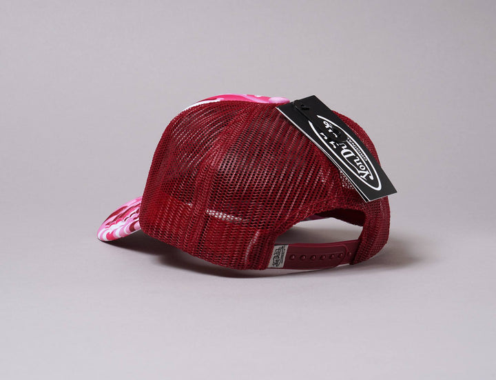 Cap Trucker Von Dutch Trucker Cap Foam Camo Pink/Red Von Dutch Trucker Cap / Camo / One Size (55-60 cm)