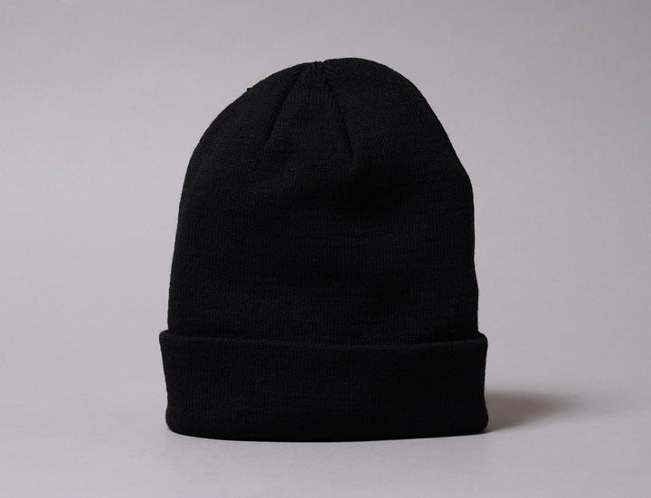 Beanie Cuff Lue Wu-Wear Logo Beanie Black Wu-Wear Cuff Beanie / Black / One Size