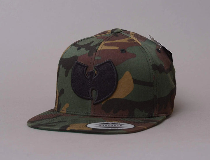Cap Adjustable Wu-Wear Snapback Logo Cap Camo/Black Wu-Wear Adjustable Cap / Camo / One Size