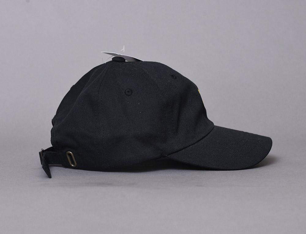 Cap Adjustable Wu_Wear WU009 Logo Dad Cap Black Wu-Wear Adjustable Cap Cap / Black / One Size
