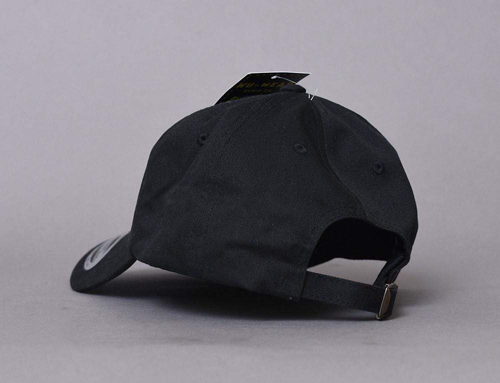 Cap Adjustable Wu_Wear WU009 Logo Dad Cap Black Wu-Wear Adjustable Cap Cap / Black / One Size