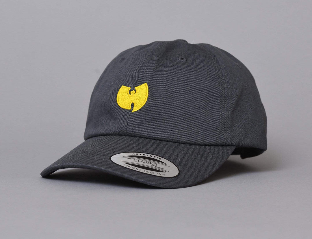 Cap Adjustable Wu-Wear WU009 Logo Dad Cap Dark Grey Wu-Wear Adjustable Cap Cap / Grey / One Size
