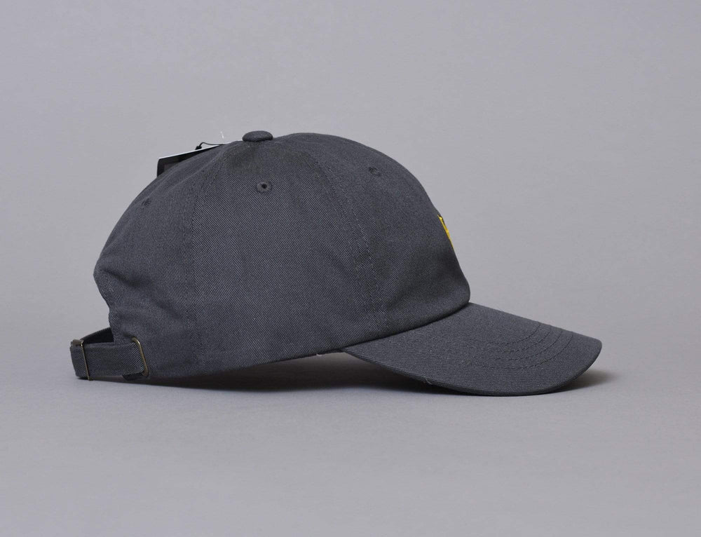 Cap Adjustable Wu-Wear WU009 Logo Dad Cap Dark Grey Wu-Wear Adjustable Cap Cap / Grey / One Size