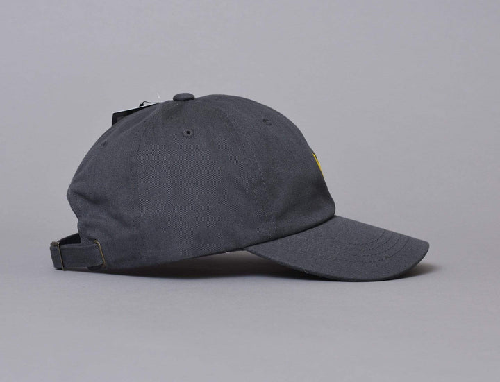 Cap Adjustable Wu-Wear WU009 Logo Dad Cap Dark Grey Wu-Wear Adjustable Cap Cap / Grey / One Size