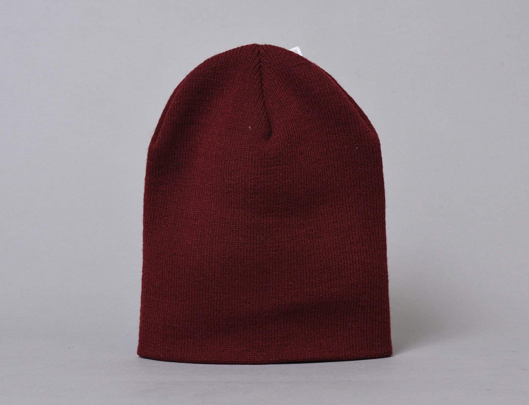 Beanie Skull Flexfit Heavyweight Beanie 1500KC Maroon Yupoong Skull Beanie / Red / One Size