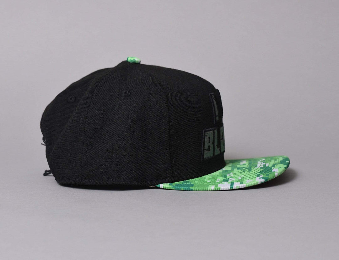 Cap Adjustable Minecraft Snapback Logo Cap Black Yupoong Adjustable Cap / Black / One Size