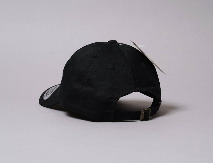 Cap Adjustable Yupoong 6245OC Low Profile Organic Cotton Cap Black Yupoong Adjustable Cap / Black / One Size