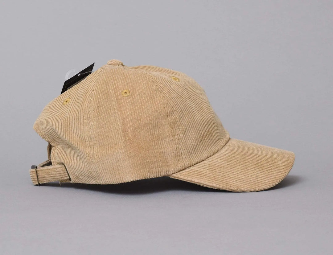 Cap Adjustable Low Profile Corduroy Cap Flexfit 6245CD Khaki Yupoong Adjustable Cap Cap / Beige / One Size