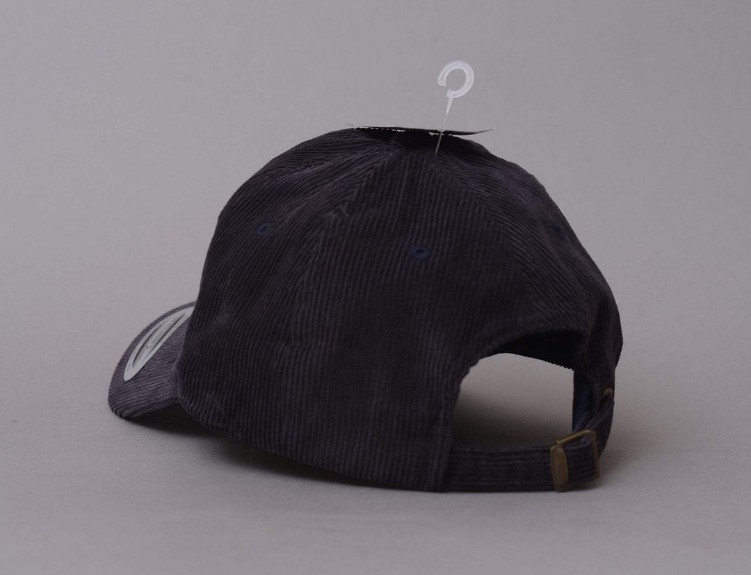 Cap Adjustable Low Profile Corduroy Cap 6245CD Navy Yupoong Adjustable Cap Cap / Blue / One Size (55-61 cm)