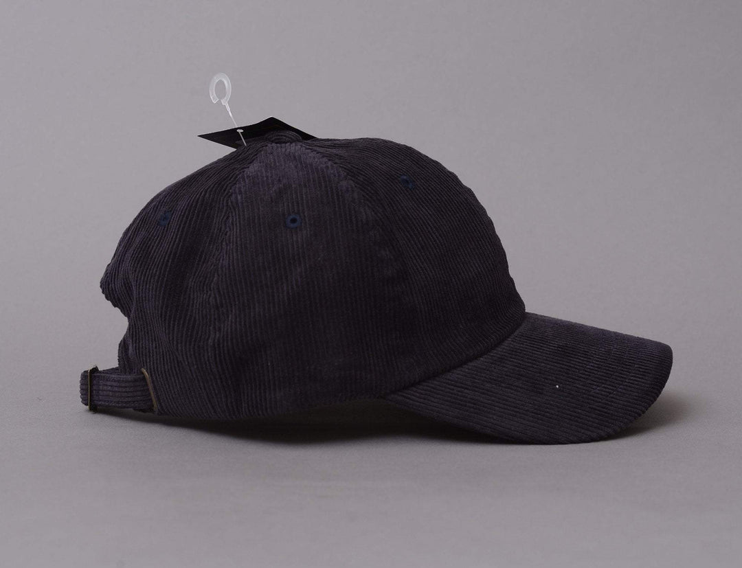 Cap Adjustable Low Profile Corduroy Cap 6245CD Navy Yupoong Adjustable Cap Cap / Blue / One Size (55-61 cm)