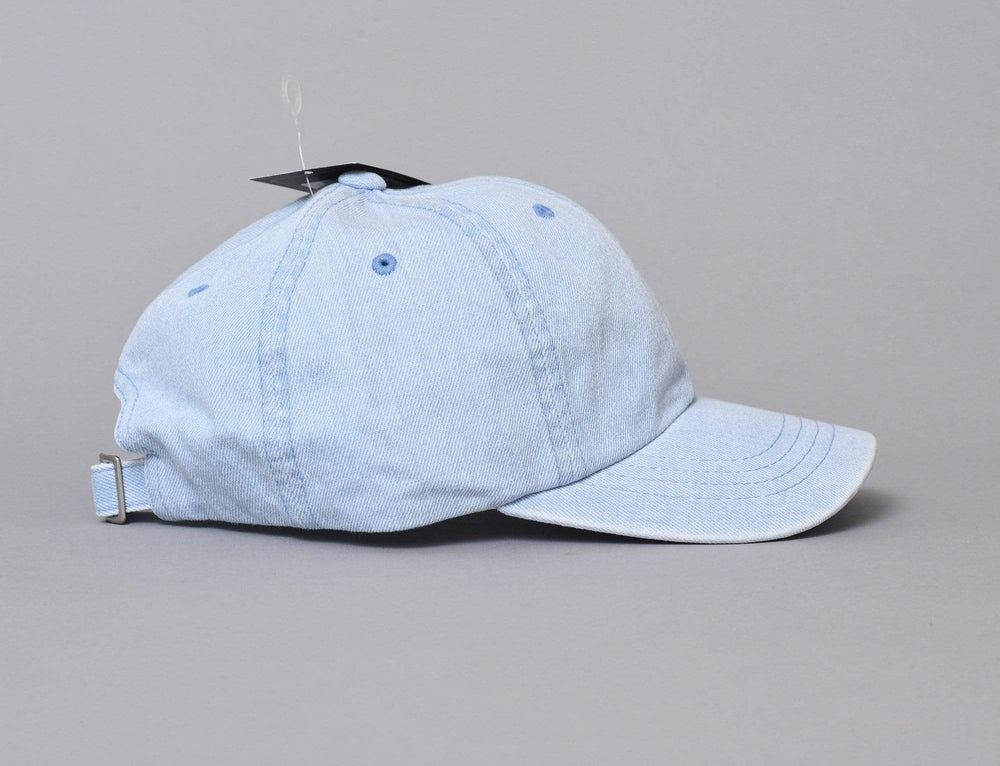 Cap Adjustable Yupoong 6245DE Low Profile Denim Cap Light Blue Yupoong Adjustable Cap Cap / Blue / One Size (55-61 cm)