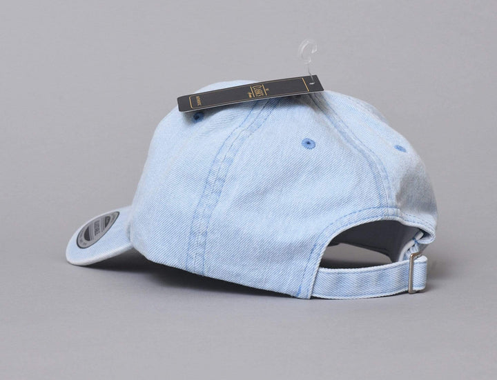 Cap Adjustable Yupoong 6245DE Low Profile Denim Cap Light Blue Yupoong Adjustable Cap Cap / Blue / One Size (55-61 cm)