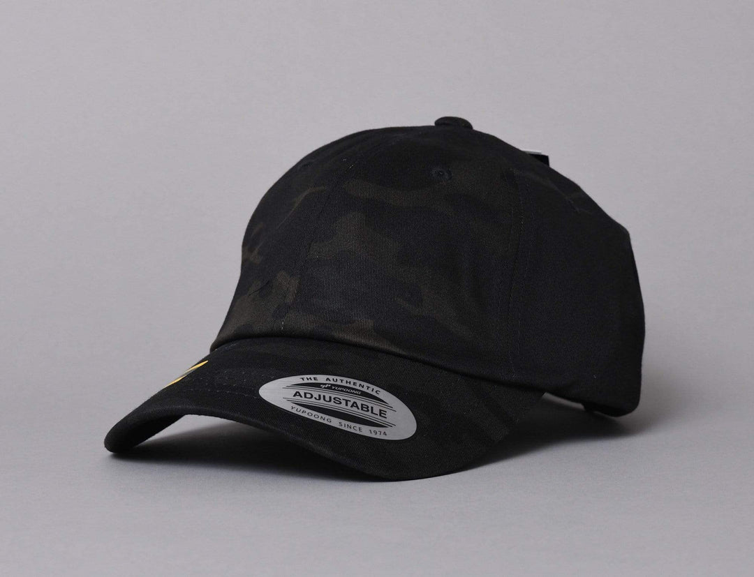 Cap Adjustable Flexfit Strap Cap 6245MC Multicam Black Yupoong Adjustable Cap Cap / Camo / One Size