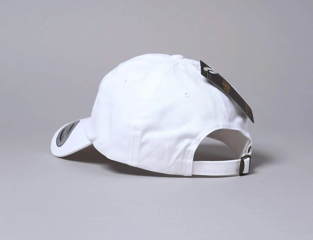 Cap Adjustable Flexfit Panda Dad Cap White Yupoong Adjustable Cap Cap / White / One Size