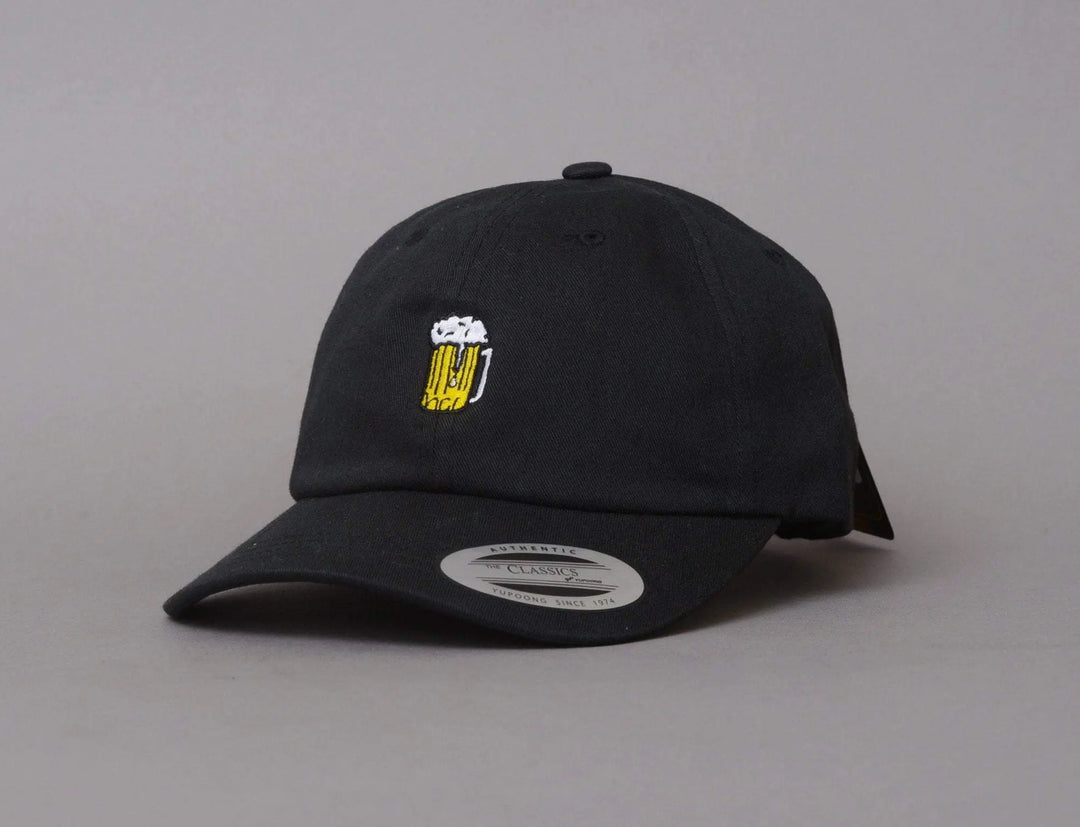 Cap Adjustable Beer Dad Cap, Black Yupoong Adjustable Cap Cap / Black / One Size