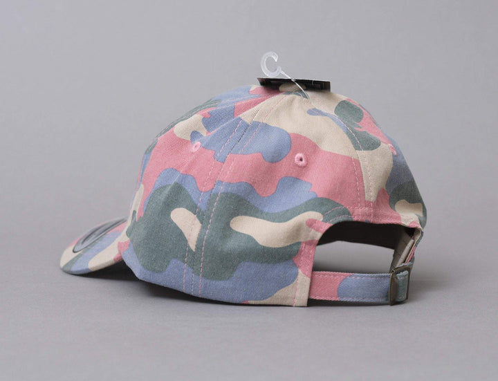 Cap Adjustable Yupoong 6245FC Low Profile Cotton Camo Rose/Blue Yupoong Adjustable Cap Cap / Camo / One Size