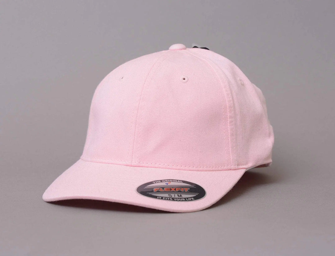 Cap Flexfit Flexfit 6997 Garment Washed Cotton Dad Cap Pink Yupoong