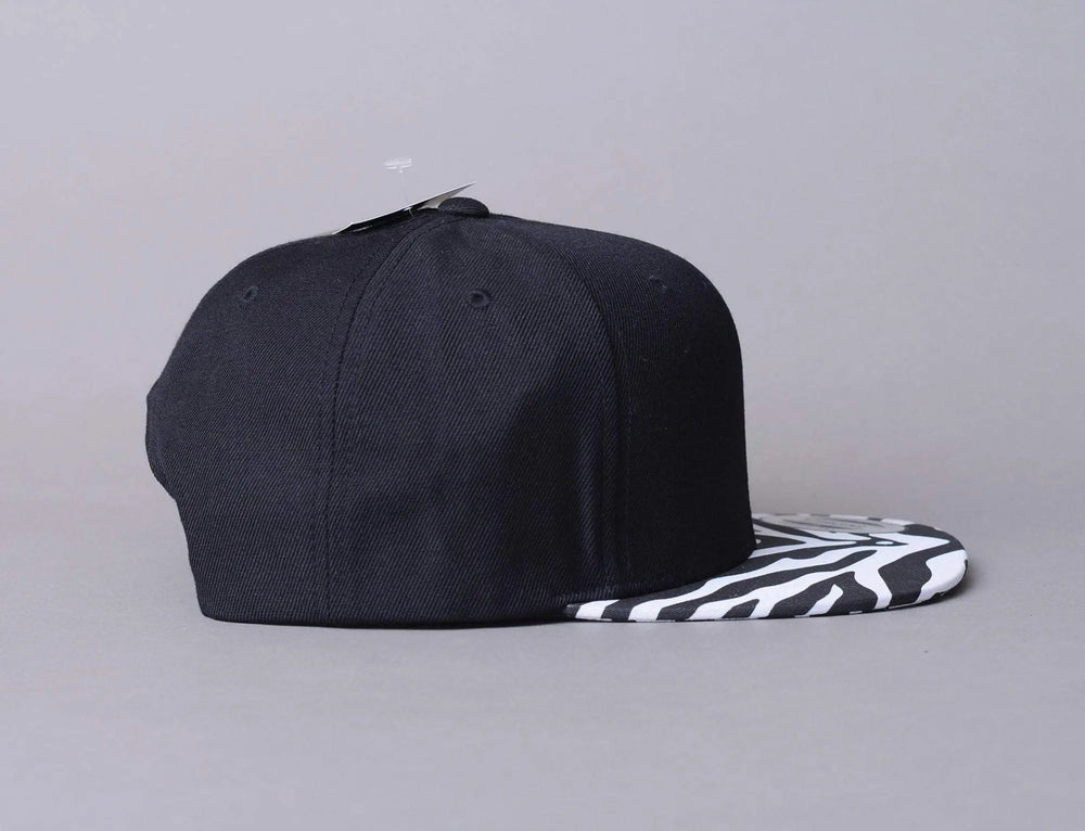 Cap Snapback Yupoong Snapback Black/Zebra Yupoong Snapback Cap / Black / One Size