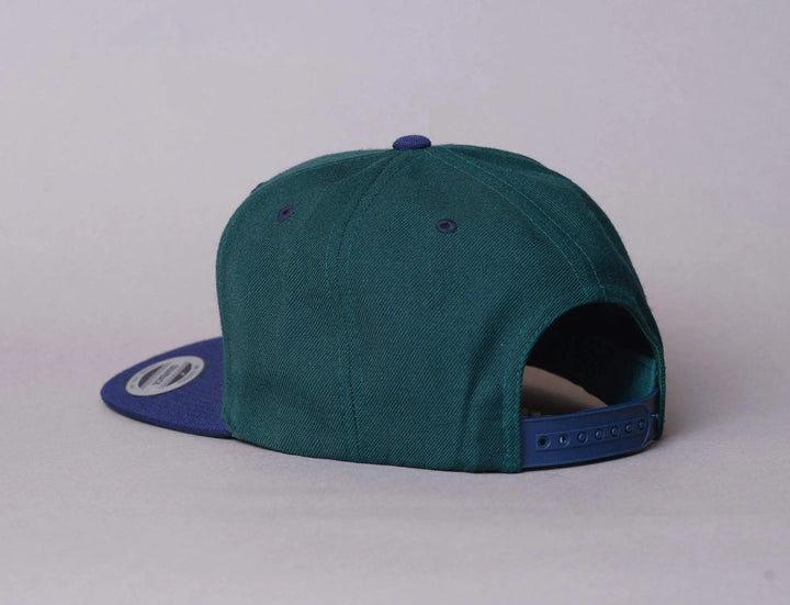 Cap Snapback Yupoong Classic Snapback 6089MT Spruce Green/Navy Yupoong Snapback Cap / Green / One Size