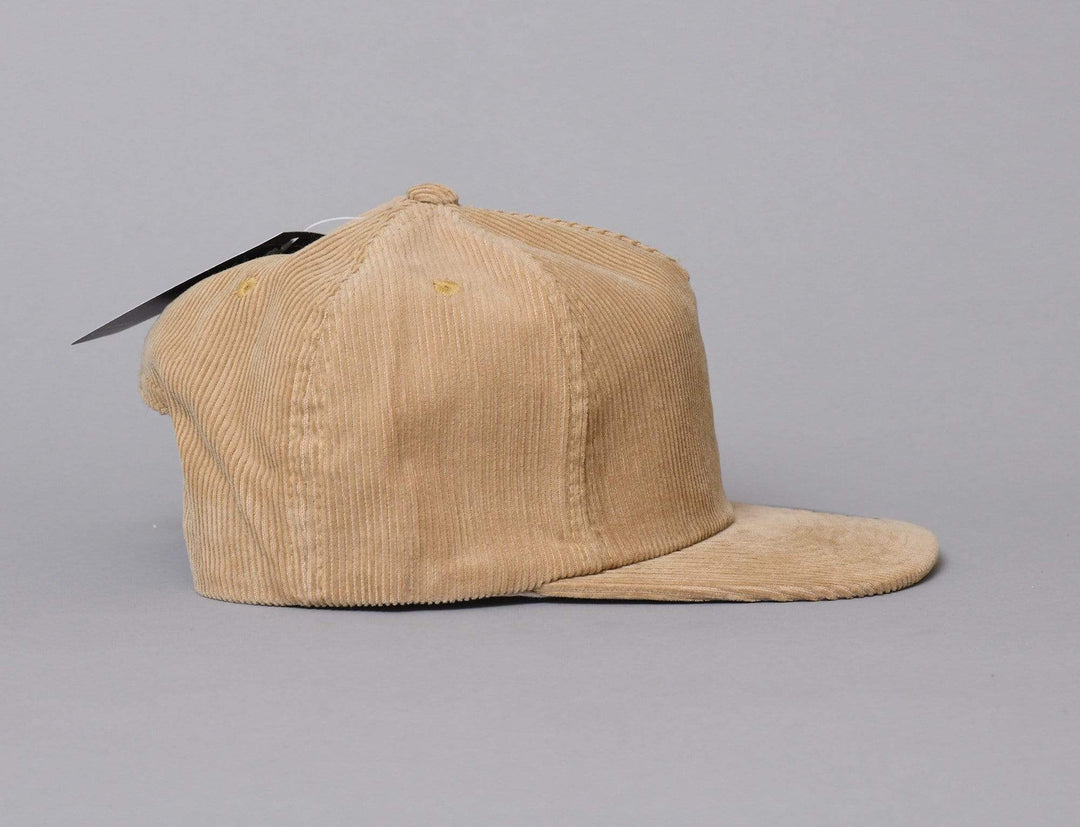 Cap Snapback Yupoong 6508 Premium Corduroy Snapback Khaki Yupoong Snapback Cap / Beige / One Size