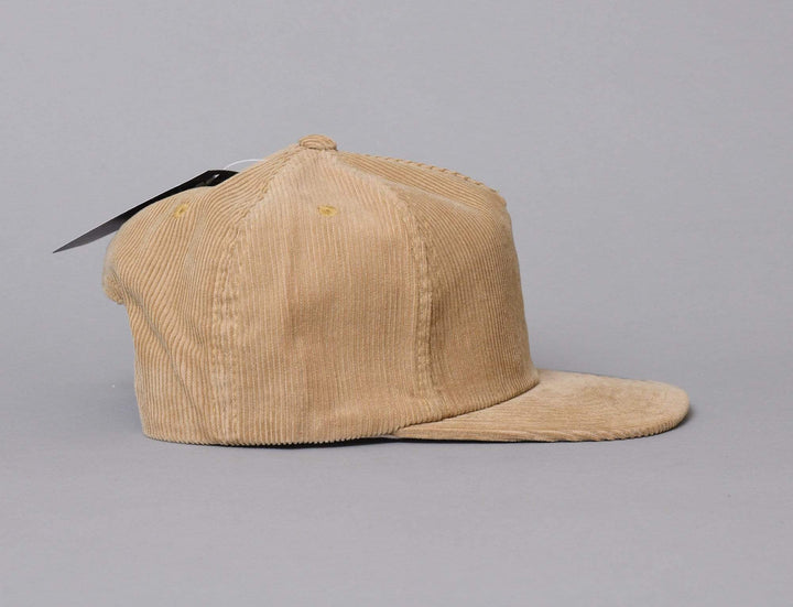 Cap Snapback Yupoong 6508 Premium Corduroy Snapback Khaki Yupoong Snapback Cap / Beige / One Size