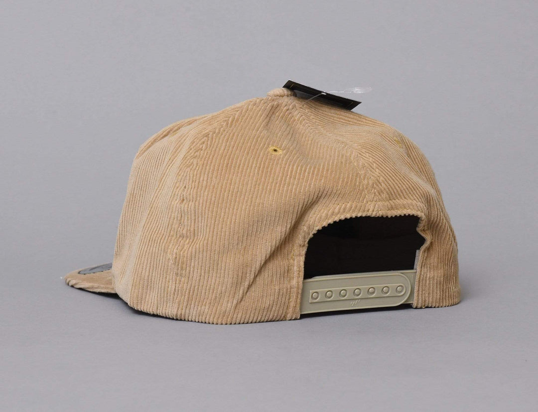 Cap Snapback Yupoong 6508 Premium Corduroy Snapback Khaki Yupoong Snapback Cap / Beige / One Size