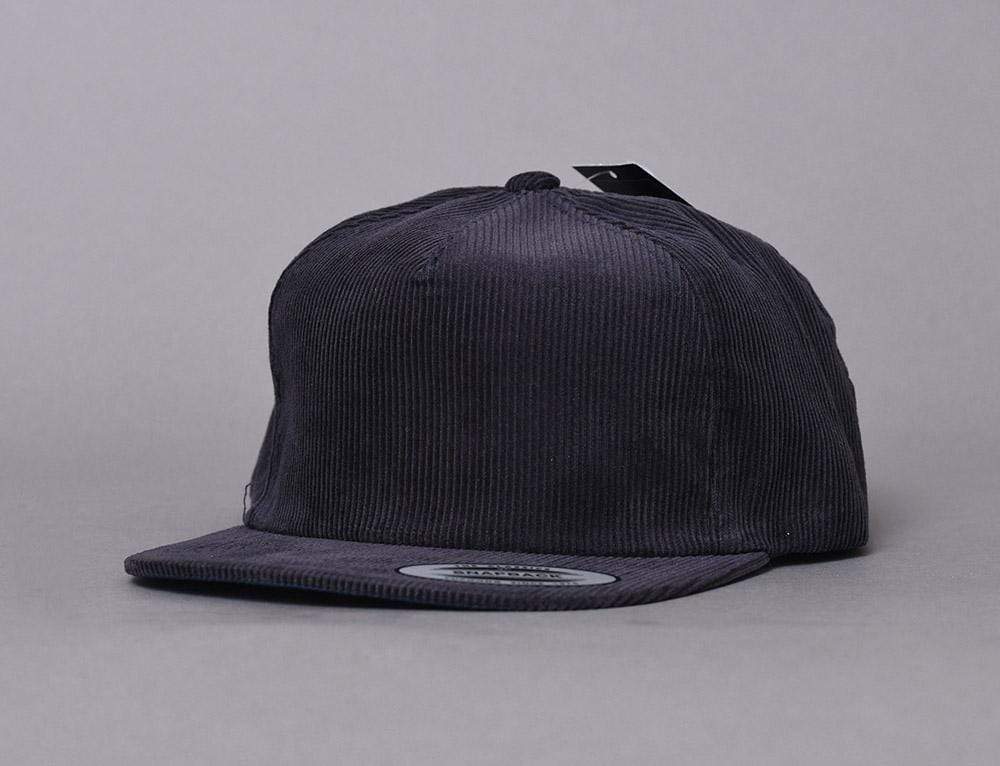 Cap Snapback Yupoong 6508 Premium Corduroy Snapback Navy Yupoong Snapback Cap / Blue / One Size