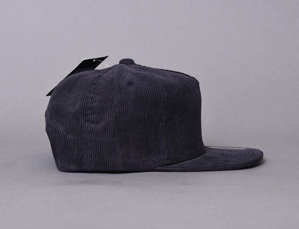 Cap Snapback Yupoong 6508 Premium Corduroy Snapback Navy Yupoong Snapback Cap / Blue / One Size