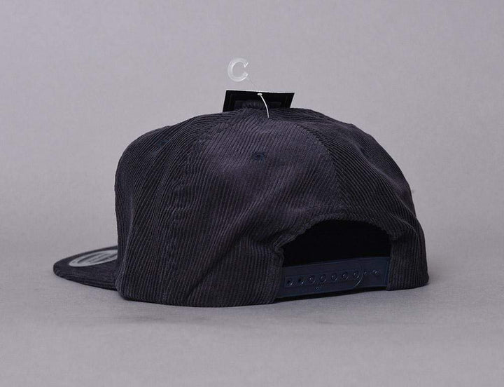 Cap Snapback Yupoong 6508 Premium Corduroy Snapback Navy Yupoong Snapback Cap / Blue / One Size