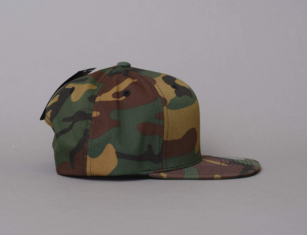 Cap Snapback Yupoong 6089CF Snapback All Over Camo Yupoong Snapback Cap / Camo / One Size