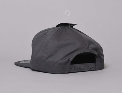 Cap Snapback Yupoong 6502 Unstructured 5-Panel Snapback Cap Charcoal Yupoong Snapback Cap / Grey / One Size