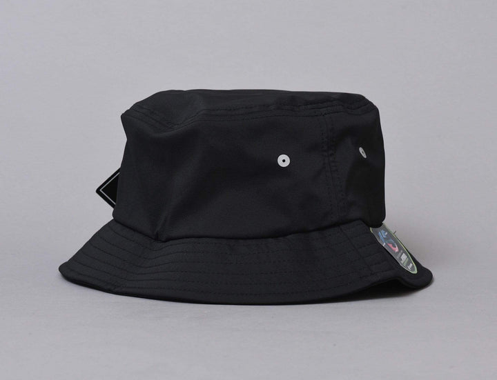 Hat Bucket Flexfit Nylon Bucket Hat 5003N Black Yupoong Bucket Hat / Black / One Size